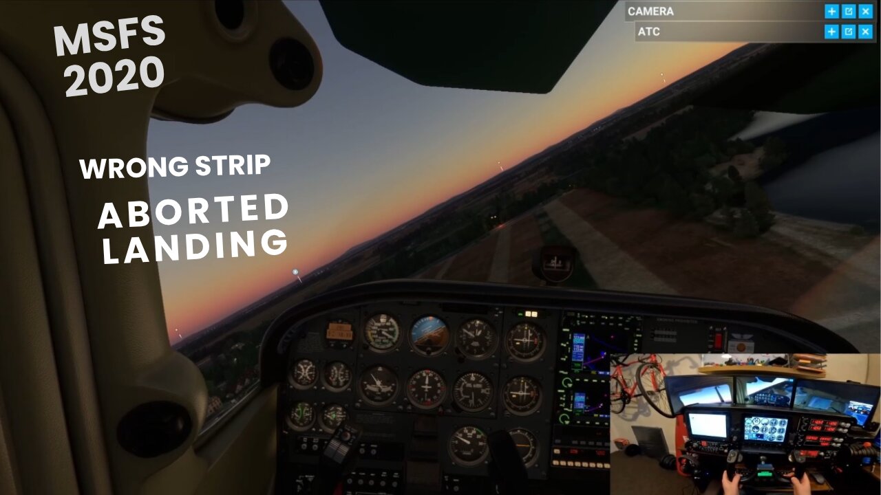 🌄 Aborted Landing Over Slovenia! 🌲 MSFS 2020 virtual Cessna 172 Diverts to Field Strip After Scare