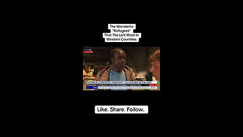 The refugees that Leftists want us to bring in…