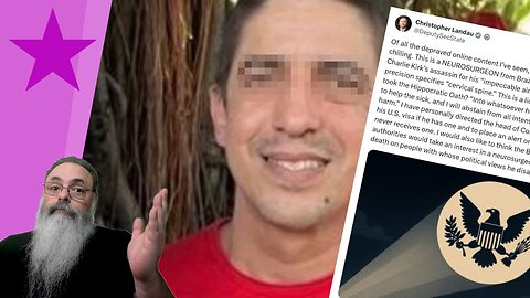 Médico ZOMBA de assassinato de Charlie Kirk e acaba DESTRUÍDO: visto, emprego e registro em risco