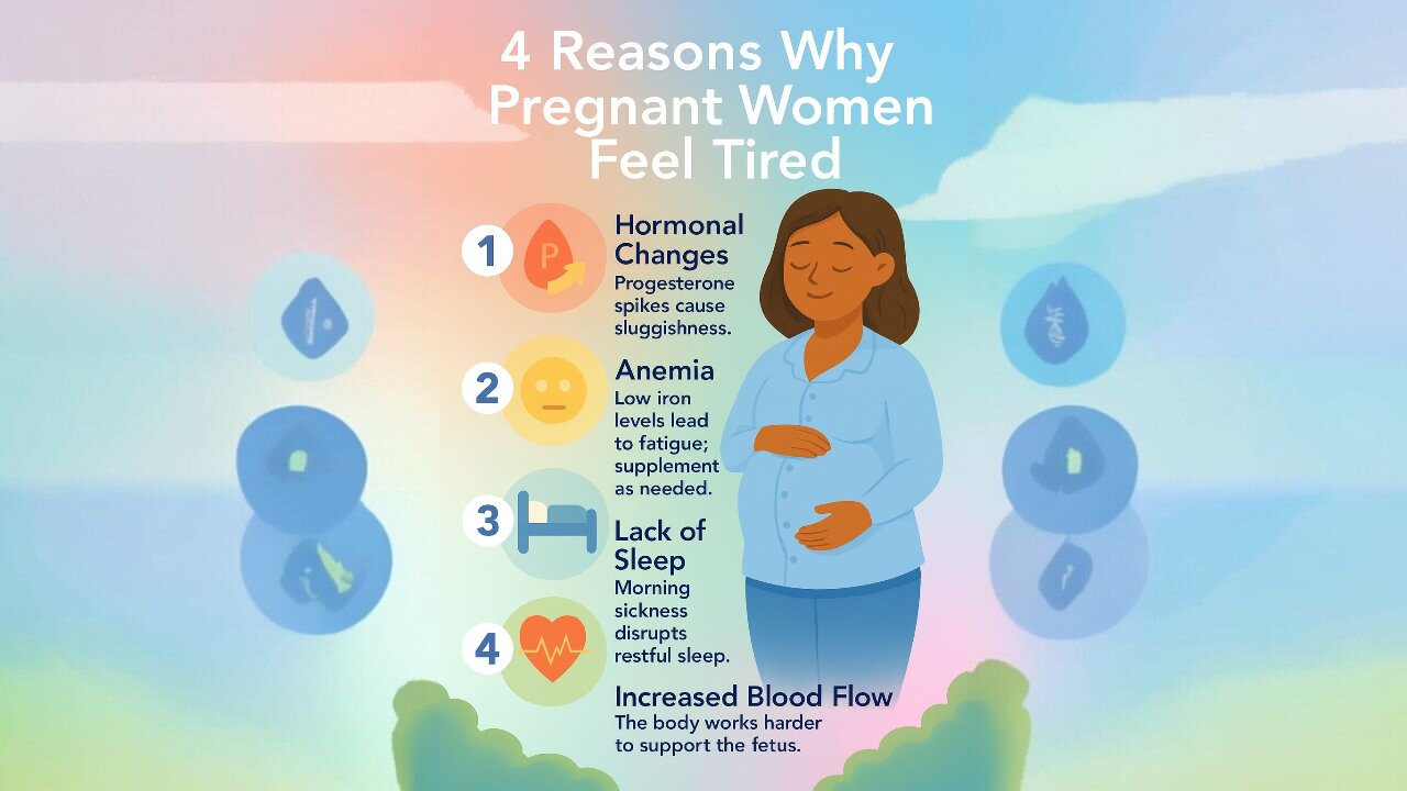 4 Reasons Why You're Feeling Tired During Pregnancy