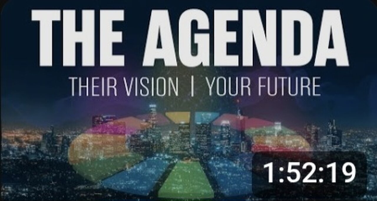 THE AGENDA: Your Future...Their Vision