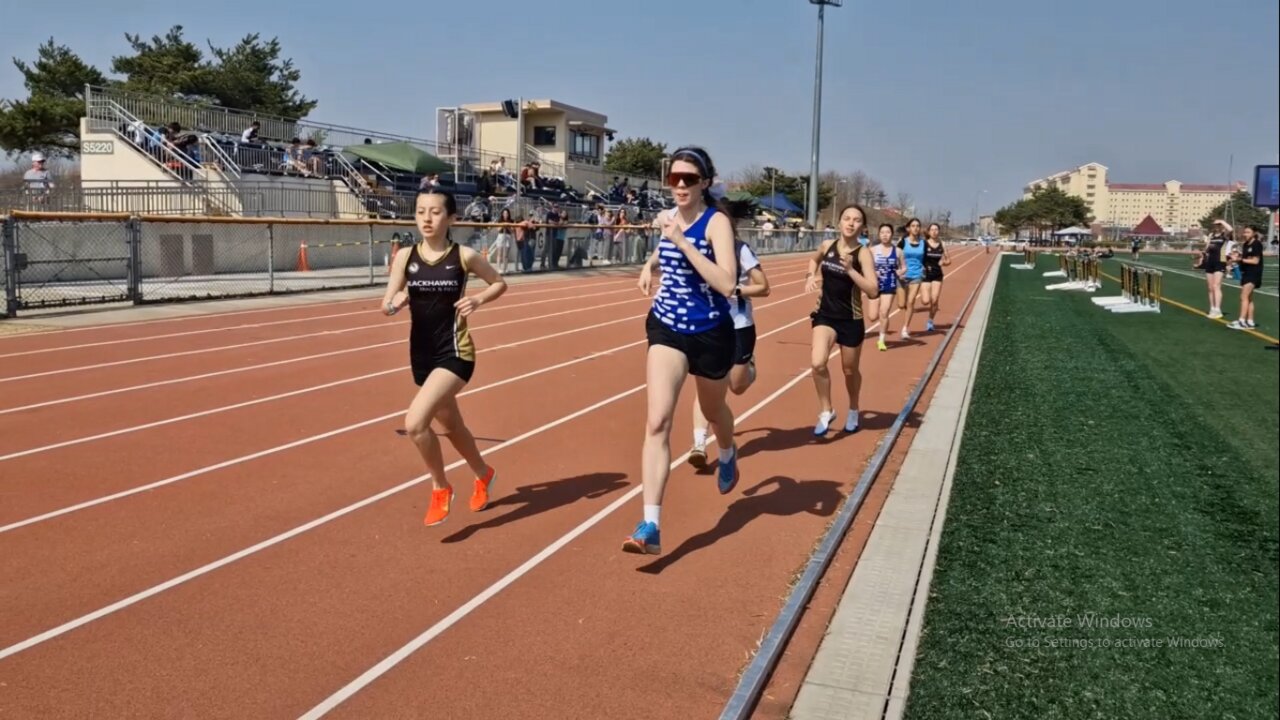 Humphreys Track Girls 1600m March 22, 2025