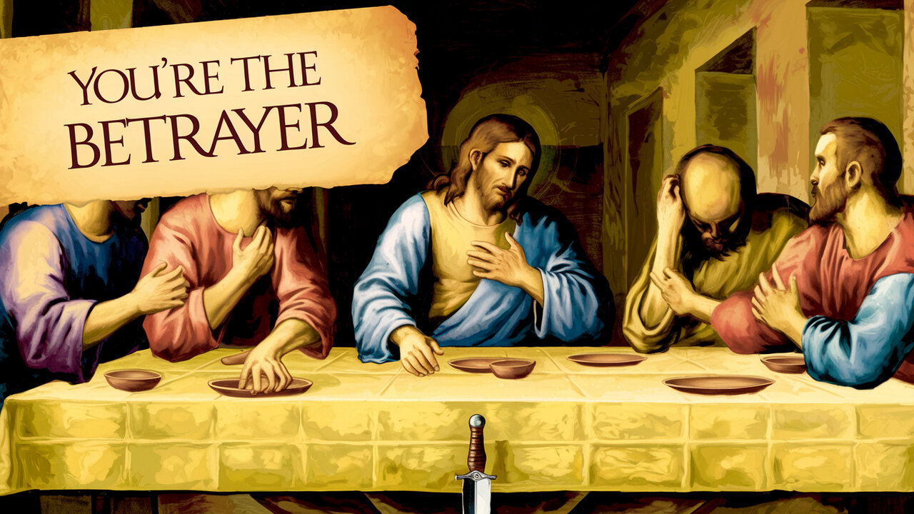 You’re Eating With Jesus—And Still Plotting Against Him