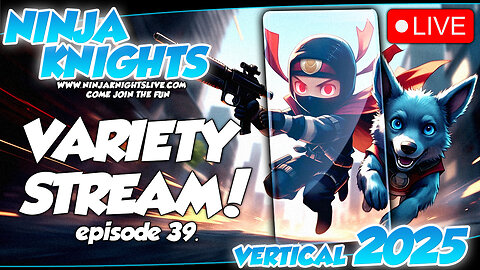 LIVE: Ninja Knights Variety Stream Vol 39 - Fortnite, Minecraft, COD, Roblox and Sea Of Thieves!