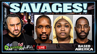 SAVAGES ARRESTED FOR BEATING WHITE PEOPLE BUT ONE RELEASED ON BAIL | BASED AMERICA 7.30.25 5PM