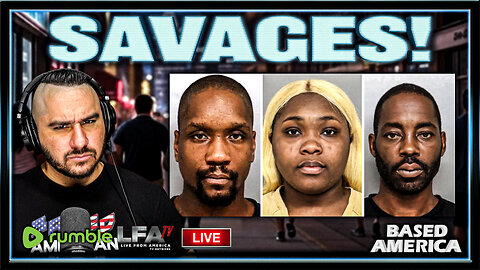 SAVAGES ARRESTED FOR BEATING WHITE PEOPLE BUT ONE RELEASED ON BAIL | BASED AMERICA 7.30.25 5PM