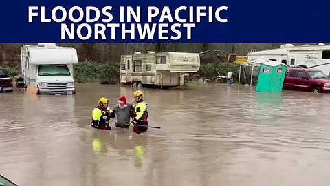 Catastrophic Flooding Pacific Northwest - 6.7 Mag Aftershock Japan - Catch the Geminid Meteors