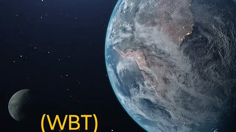 Earth meets Moon. Beautiful meet