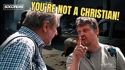 Rude Sectarian Crashes Peaceful Christian Talk | (Bob) | Speakers Corner