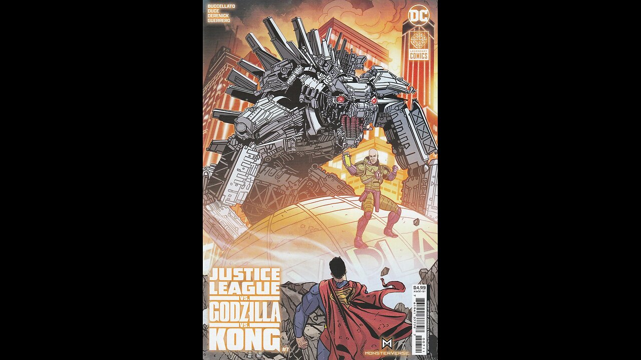 Justice League vs. Godzilla vs. Kong -- Issue 7 (2023, DC Comics) Review