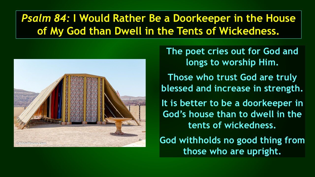 Video Bible Study: The Book of Psalms - #048