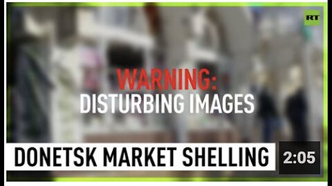 "Dozens Dead in Donetsk Market Shelling by Ukrainian Forces"