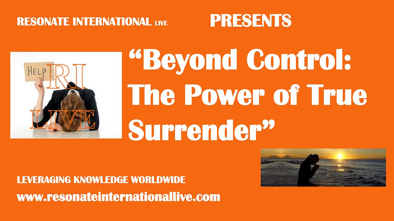 “Beyond Control: The Power of True Surrender”
