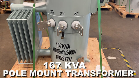 167 KVA CSP Overhead Distribution Transformer, Pole Mount - Larson Electronics