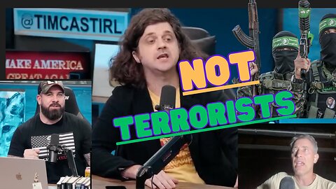 "Hamas is NOT a Terrorist Organization" ???? Claims DERANGED ...