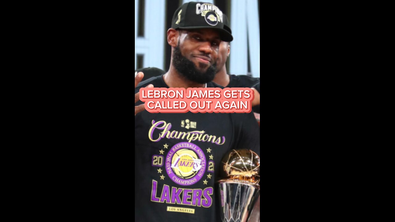 LEBRON GETS CALLED OUT AGAIN 😱 #lebron#lebronjames#lakers#nba#basketball#highlights#jordan