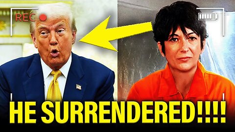 Trump SURRENDERS to Ghislaine in DISASTER MEETING