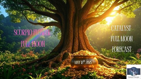 SCORPIO Full Flower Moon - Catalyst Forecast for May 12th - 25th, 2025
