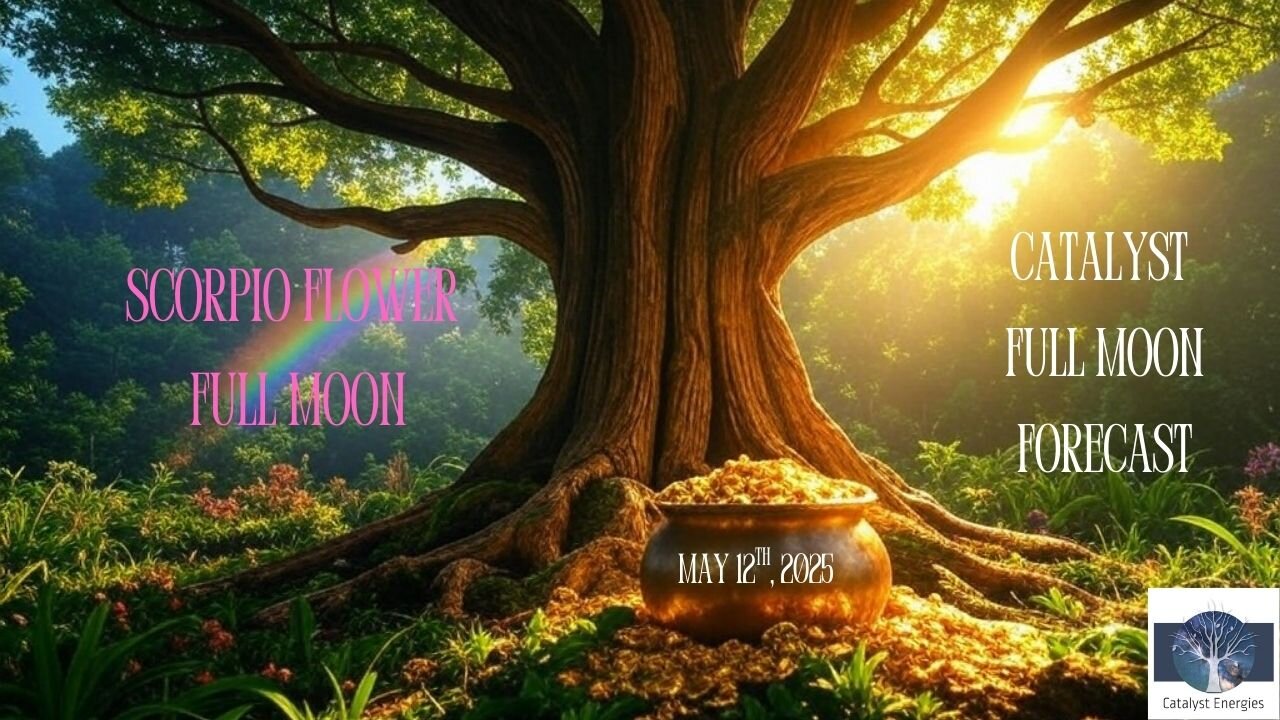 SCORPIO Full Flower Moon - Catalyst Forecast for May 12th - 25th, 2025