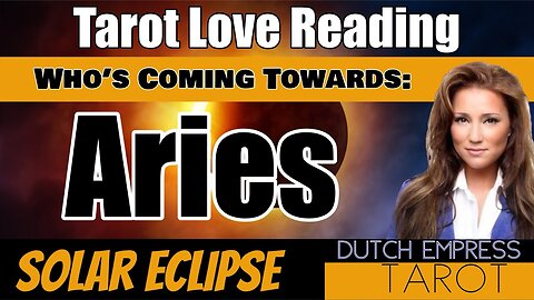 ARIES ♈️ PREPARE FOR TRANSFORMATION 💕Tarot Love Reading | Solar Eclipse 🌒