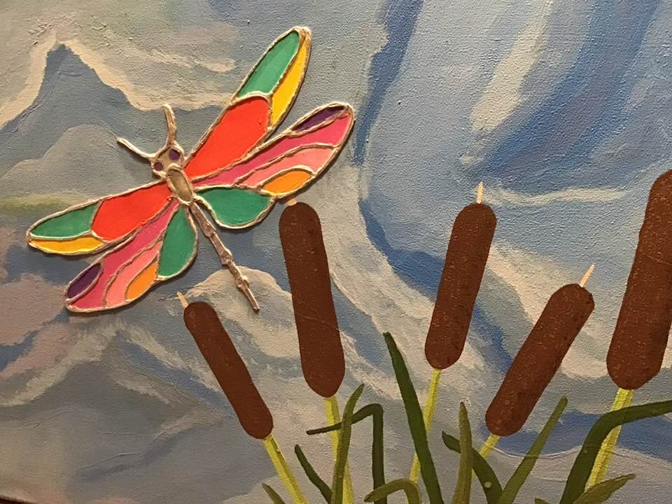 Silver Leaf Dragonfly timelapse