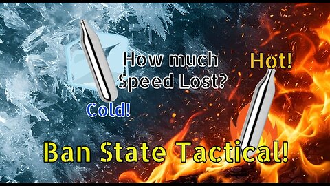 Testing Warm and Cold C02! How Much Power is Lost? (Ban State Tactical)