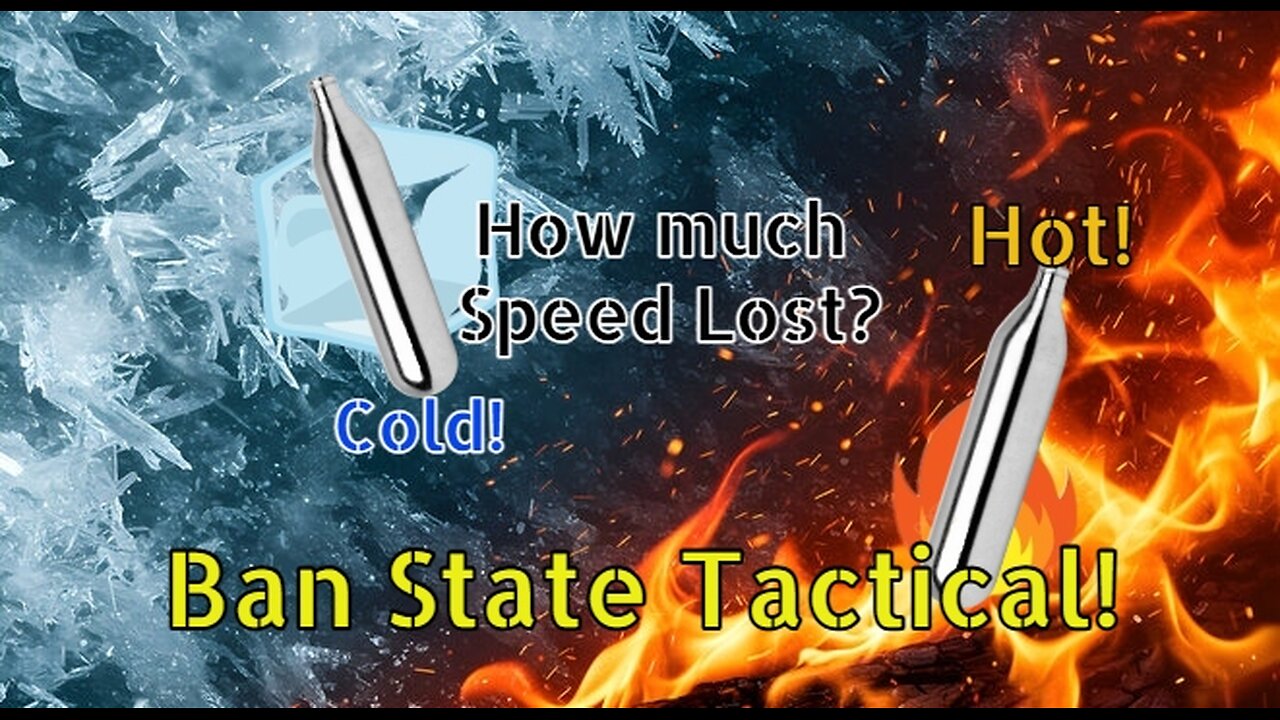 Testing Warm and Cold C02! How Much Power is Lost? (Ban State Tactical)