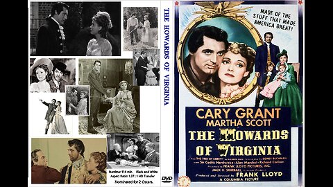 The Howards of Virginia 1940. Cary Grant, Martha Scott, Cedric Hardwicke, Paul Kelly