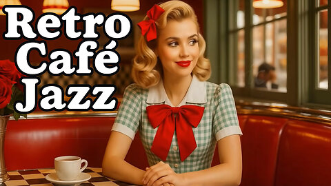 Retro Café Jazz & Coffee ☕ Nostalgia in Every Note