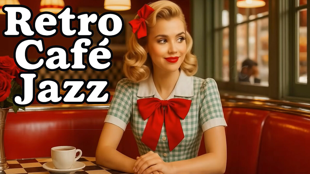 Retro Café Jazz & Coffee ☕ Nostalgia in Every Note