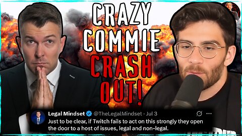 Hasan Piker CRASHES OUT Over Legal Mindset Exposing His Twitch Drama
