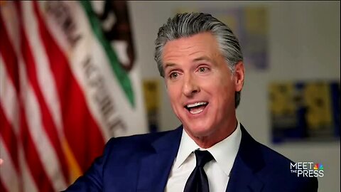 Gavin Newsom: Trump Is Dressing Up as the Pope, as Superman, Putting His Face on Mt. Rushmore, ‘It’s Madness’