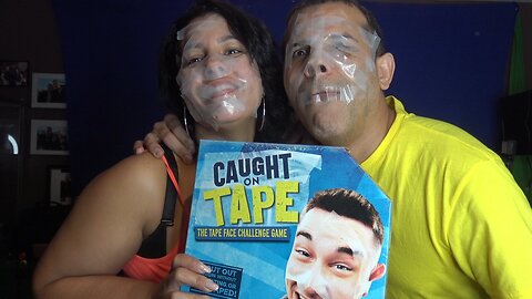 WE PLAYED CAUGHT ON TAPE FACE CHALLENGE
