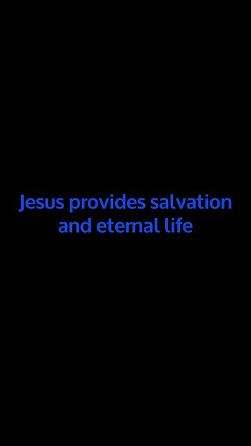 Jesus - The Ultimate Salvation and Promise of Life