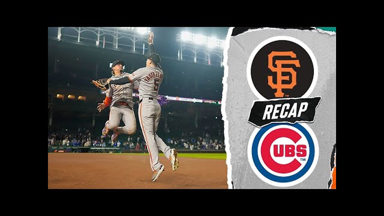 Giants vs. Cubs Game Highlights (5/6/25) | MLB Highlights