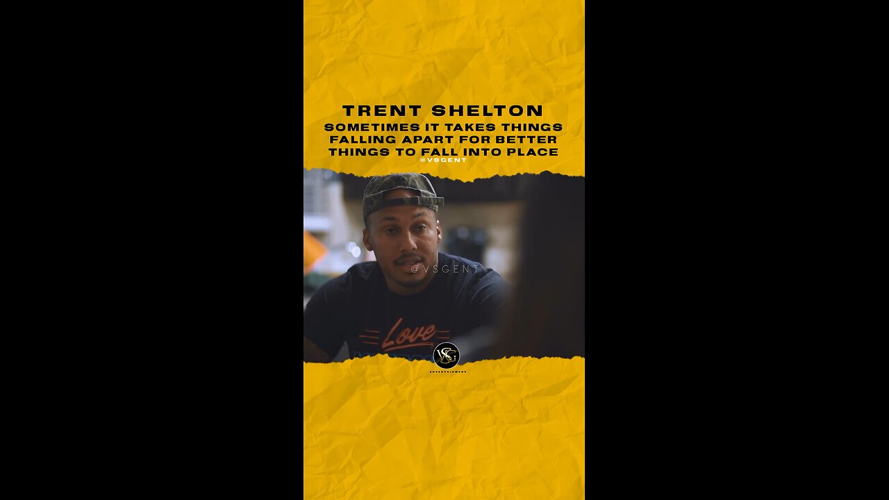 #trentshelton Sometimes it takes things falling apart for better things to fall into place