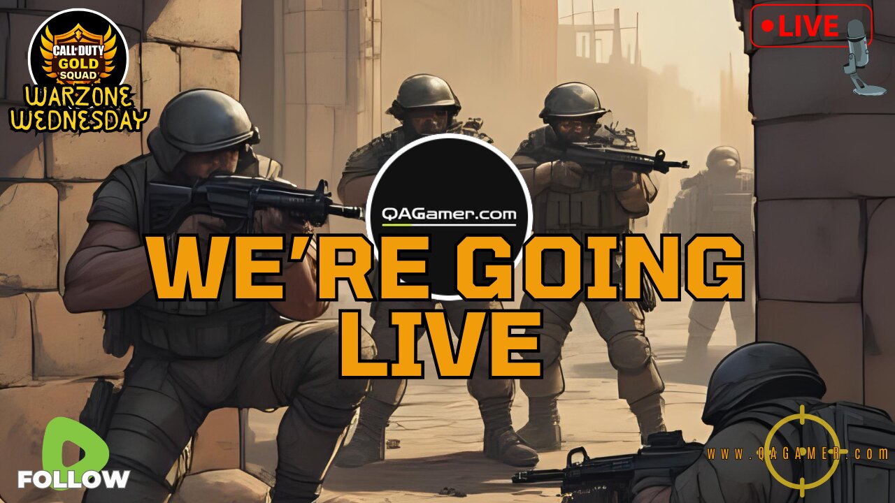 🎮QAGamer Live | Warzone Wednesday