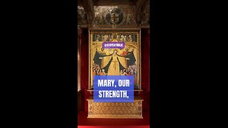 MARY OUR STRENGTH #TRUTH #JESUS #CHRIST #MARY #JOSEPH #IHS #JMJ #AMDG #INRI #ICXC #BIBLE #TRINITY #