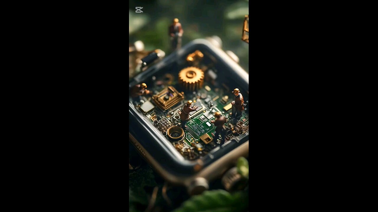 smart watch repair with miniatures