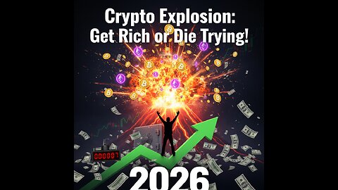 Crypto is about to EXPLODE! Get rich or DIE!