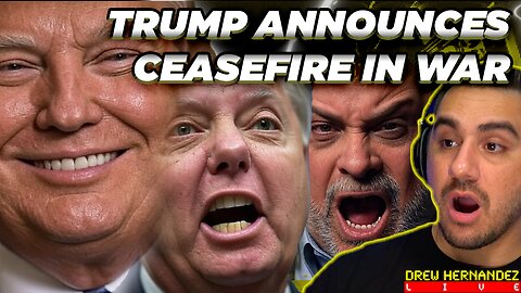 TRUMP ANNOUNCES CEASEFIRE & WAR PIGS CALL FOR WAR TO CONTINUE