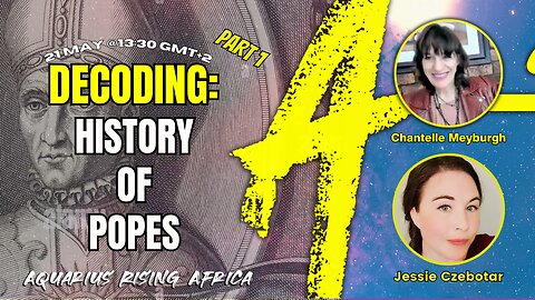 Decoding: History of Popes (Part 1/2) with Jessie Czebotar