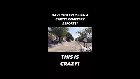 What A Cartel Cemetery Looks Like