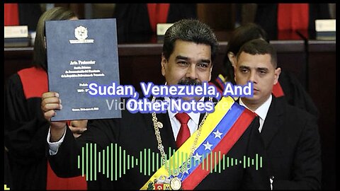 Caitlin Johnstone ~ Sudan Venezuela and Notes