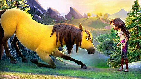 Spirit trusts a human for the first time _ Spirit Untamed