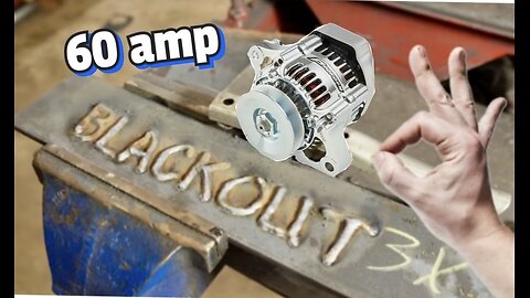 60 amp alternator! Predator 670- Sears BLACKOUT Edition UPDATE