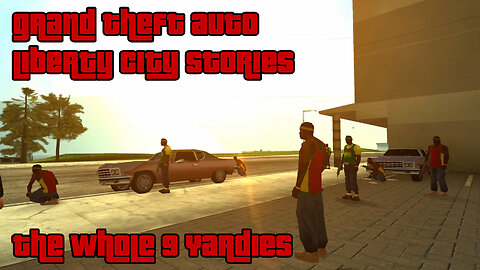 GTA: Liberty City Stories | Mission 45: THE WHOLE 9 YARDIES | PCSX2, 1440p, HD Textures
