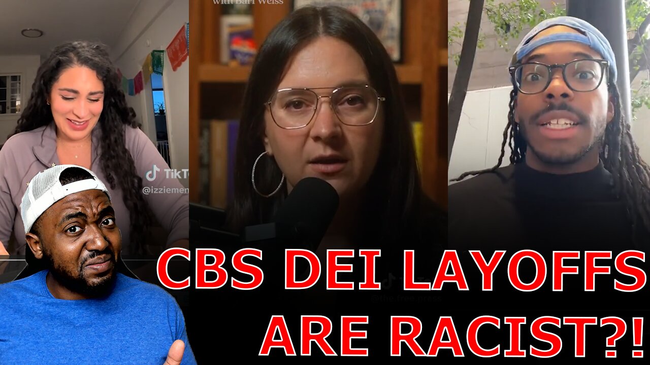 WOKE FIRED DEI CBS Producer LASHES OUT Crying RACISM Over White People Keeping Jobs After Layoffs!