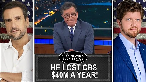 Democrats Freak Out Over Colbert Cancellation | Clay and Buck