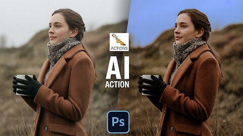 What is AI POWERED Color Grading in Photoshop